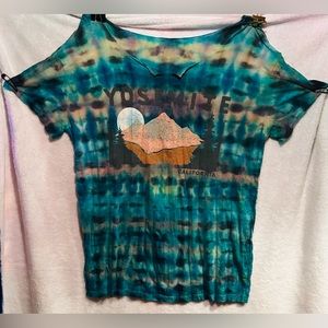 Tie dyed woman’s shirt